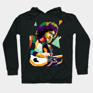 The Guitarist In Pop Art Hoodie